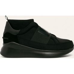 UGG - Buty Neutra. Czarne buty sportowe damskie Ugg, bez wzorów, ze skóry, sportowe. Za 499,90 zł.