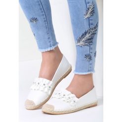 Espadryle damskie: Białe Espadryle Gonna Be Lonely