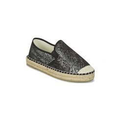 Espadryle LPB Shoes MAYA. Czarne espadryle damskie marki LPB Shoes, bez wzorów, bez obcasa. Za 87,20 zł.