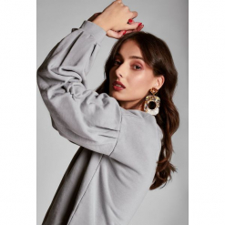 Szara Bluza Angry. Szare bluzy rozpinane damskie other, l. Za 89,99 zł.