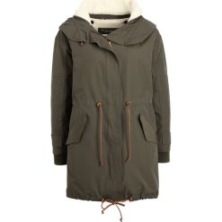 Sessun WOOD Parka kaki. Brązowe parki damskie marki Sessun, l, z bawełny. W wyprzedaży za 527,45 zł.