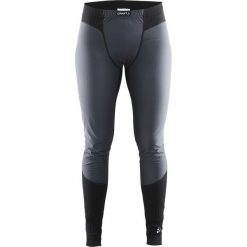 Kalesony Craft Be Active Extreme WS Tights W Czarne. Czarne getry damskie termoaktywne Craft, bez wzorów, do biegania, windstopper. Za 149,99 zł.