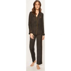 Guess Jeans - Piżama. Czarne piżamy damskie Guess Jeans, s, z aplikacjami, z poliesteru, bez rękawów. Za 439,90 zł.