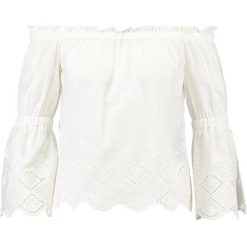 Bluzki asymetryczne: Noisy May NMFEMI 3/4 OFF SHOULDER Bluzka bright white