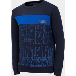 Bluza chłopięca (122-164) JBLM210A - granat. Bluzy chłopięce 4F JUNIOR, bez wzorów, z dzianiny, bez rękawów, bez kaptura. Za 79,99 zł.