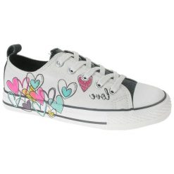 Beppi Tenisówki Dziewczęce Casual Shoe 30, Białe. Białe trampki dziewczęce BEPPI, na lato, bez wzorów, z materiału, na sznurówki. Za 89,00 zł.