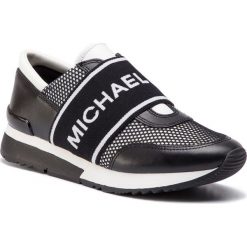 Sneakersy MICHAEL MICHAEL KORS - Mk Trainer 43R9MKFS1D Blk/Opticwht. Czarne półbuty damskie MICHAEL Michael Kors, ze skóry ekologicznej. Za 689,00 zł.