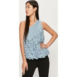 Only - Top. Czarne bluzki damskie ONLY, bez wzorów, z bawełny, casualowe, z okrągłym kołnierzem, bez rękawów. W wyprzedaży za 149,90 zł.