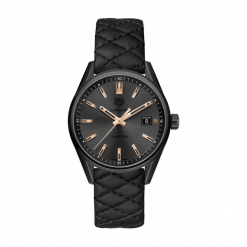 ZEGAREK TAG HEUER CARRERA WAR1113.FC6392. Szare zegarki damskie TAG HEUER, złote. Za 9950,00 zł.