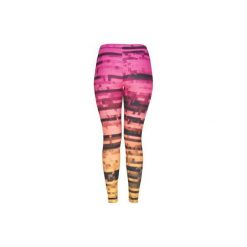 Leggings Pixel Sunset. Pomarańczowe legginsy damskie Who cares, s, bez wzorów. Za 99,99 zł.