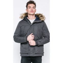 Jack & Jones - Kurtka. Szare kurtki męskie przejściowe marki Jack & Jones, l, z materiału, z kapturem. W wyprzedaży za 139,90 zł.