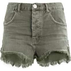 Szorty damskie: One Teaspoon Szorty jeansowe super khaki