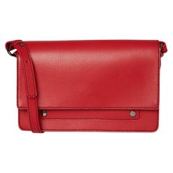 Pieces Damska Torebka Crossbody Tundra Cross Body Dc High Risk Red. Czerwone torebki klasyczne damskie marki Pieces, bez wzorów, bez dodatków. Za 123,00 zł.