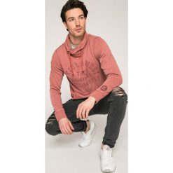 Dissident - Bluza. Szare bejsbolówki męskie Dissident, l, z nadrukiem, z bawełny, bez kaptura. W wyprzedaży za 69,90 zł.