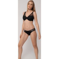 Dorina - Brazyliany Sage. Czarne majtki damskie Dorina, s, bez wzorów, z elastanu. Za 39,90 zł.