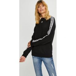 Adidas Originals - Bluza. Szare bluzy rozpinane damskie adidas Originals, z bawełny, bez kaptura. W wyprzedaży za 199,90 zł.
