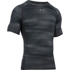 Under Armour Koszulka męska HeatGear Armour Printed czarna r. XXL (1257477-007). Szare koszulki sportowe męskie marki Under Armour, z elastanu, sportowe. Za 119,00 zł.