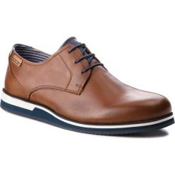Półbuty PIKOLINOS - M0K-4204 Cuero Nautic. Brązowe derby męskie Pikolinos, z materiału. W wyprzedaży za 319,00 zł.