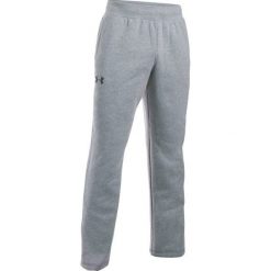 Under Armour Spodnie Treningowe Storm Rival Cotton Pant True Gray Heather Black L. Szare bez kategorii Under Armour, z dresówki. W wyprzedaży za 169,00 zł.