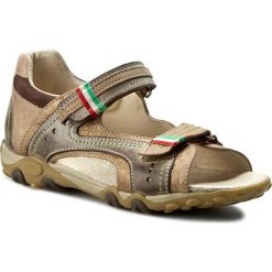 Sandały OBEX - 4054/02 Brązowy. Brązowe sandały chłopięce Obex, ze skóry. W wyprzedaży za 155,00 zł.