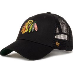 Czapka z daszkiem 47 BRAND - Bk Nkl Chicago H-BRANS04CTP-BK Black. Czarne czapki męskie 47 Brand, bez wzorów, z bawełny. Za 89,00 zł.