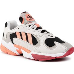 Buty adidas - Yung 1 EE5320 Cblack/Semcor/Rawwht. Brązowe sneakersy męskie Adidas, na co dzień, bez wzorów, ze skóry ekologicznej, eleganckie, bez zapięcia. W wyprzedaży za 309,00 zł.
