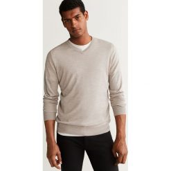 Mango Man - Sweter Willyv. Swetry męskie Mango Man, m, bez wzorów, z wełny, bez kołnierzyka, bez kaptura. W wyprzedaży za 99,90 zł.