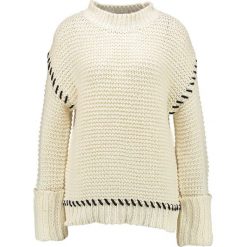 Swetry klasyczne damskie: Topshop WHIPSTITCH Sweter cream