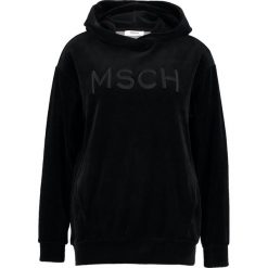 Bluzy damskie: Moss Copenhagen ZIANA HOOD Bluza black