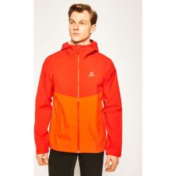 Kurtka hardshell Salomon La Cote Flex LC1275400. Pomarańczowe kurtki sportowe męskie Salomon, m, bez wzorów, z poliesteru, bez kaptura, outdoorowe. W wyprzedaży za 449,00 zł.