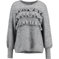 Swetry klasyczne damskie: InWear Sweter new light grey melange