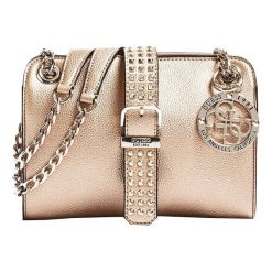 Guess Damska Torebka Crossbody Eileen Mini Convertible Xbody Gold. Szare torebki klasyczne damskie marki Guess, z aplikacjami, bez dodatków. Za 0,00 zł.