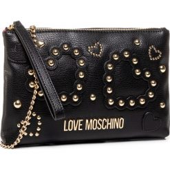 Torebka LOVE MOSCHINO - JC4033PP1ALE0000 Nero. Czarne torebki klasyczne damskie Love Moschino, bez wzorów, ze skóry ekologicznej, wizytowe, bez dodatków. W wyprzedaży za 549,00 zł.