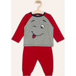 Blukids - Komplet dziecięcy 68-98 cm. Szare spodnie chłopięce Blukids, z nadrukiem, z bawełny. Za 39,90 zł.