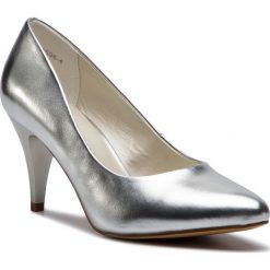 Półbuty JENNY FAIRY - W17SS536-4 Silver 1. Szare półbuty damskie skórzane Jenny Fairy, eleganckie, na obcasie. Za 89,99 zł.