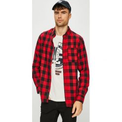Produkt by Jack & Jones - Koszula. Brązowe koszule męskie na spinki PRODUKT by Jack & Jones, l, w kratkę, z bawełny, button down, z długim rękawem. W wyprzedaży za 79,90 zł.