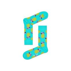 Skarpetki Happy Socks PIN01-7000. Brązowe skarpetki męskie marki Happy Socks, z bawełny. Za 24,43 zł.