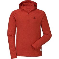Bluza polarowa "Lyon" w kolorze czerwonym. Czerwone bluzy męskie Schöffel, m, bez wzorów, z materiału, z kapturem, bez rękawów, bez kaptura. W wyprzedaży za 150,95 zł.