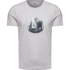 T-shirt BOGNER ROC. Białe t-shirty męskie Bogner, bez wzorów, z bawełny, z okrągłym kołnierzem. Za 360,00 zł.
