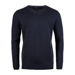 Swetry klasyczne męskie: Mustang Sweter Męski Xl Czarny