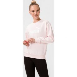 Puma Essentials Bluza Różowy. Różowe bluzy damskie Puma, xs, z nadrukiem, z bawełny, bez rękawów, bez kaptura. Za 223,95 zł.