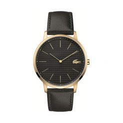 Lacoste MOON-2011004 - Kupuj tylko oryginalne produkty w autoryzowanym sklepie. Czarne zegarki męskie marki Lacoste. Za 656,00 zł.