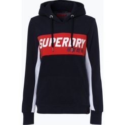 Superdry - Damska bluza nierozpinana, niebieski. Niebieskie bluzy rozpinane damskie Superdry, l, z kapturem. Za 349,95 zł.