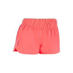 Szorty surfing KINA JR. Niebieskie spodenki dziewczęce OLAIAN, w paski. Za 29,99 zł.
