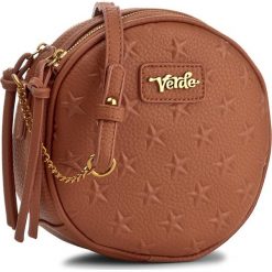 Torebka VERDE - 16-0004238 Camel. Brązowe listonoszki damskie marki Verde. Za 99,00 zł.