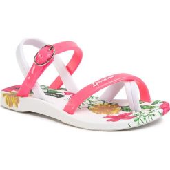 Sandały IPANEMA - Fashion Sd VII Kids 82767 White/Pink 20755. Różowe sandały dziewczęce Ipanema, z tworzywa sztucznego, bez zapięcia. Za 89,99 zł.