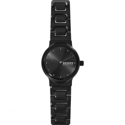 Zegarek SKAGEN - Freja SKW2830 Black/Black. Czarne zegarki damskie Skagen. W wyprzedaży za 399,00 zł.