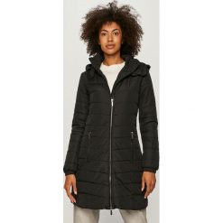 Armani Exchange - Kurtka. Niebieskie kurtki damskie Armani Exchange, s, bez wzorów, z poliesteru, długie, z kapturem. Za 1119,00 zł.