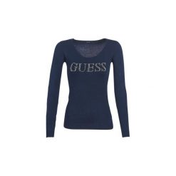 Swetry Guess BRIGITTE. Niebieskie swetry klasyczne damskie marki Guess, s, z aplikacjami. Za 309,00 zł.