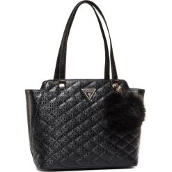Torebka GUESS - HWSG74 79230 BLA. Czarne torebki klasyczne damskie Guess, z aplikacjami, ze skóry ekologicznej, klasyczne, na ramię, bez dodatków. Za 699,00 zł.